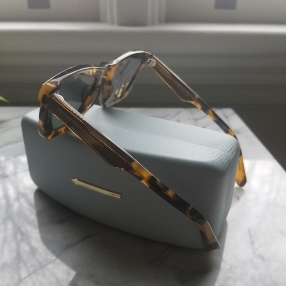 Karen Walker Alexandria Crazy Tort Sunglasses - Picture 7 of 15